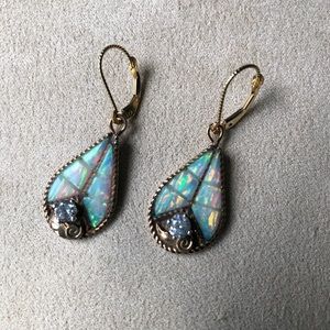 Sterling Vermeil w/14K Lever Backs